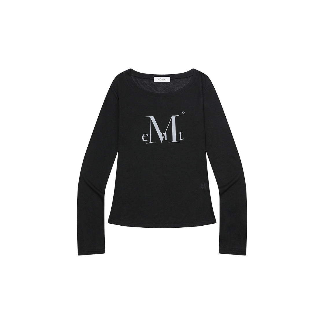 P0000BHE MUCENT Main Symbol See Through T (3Color) Black