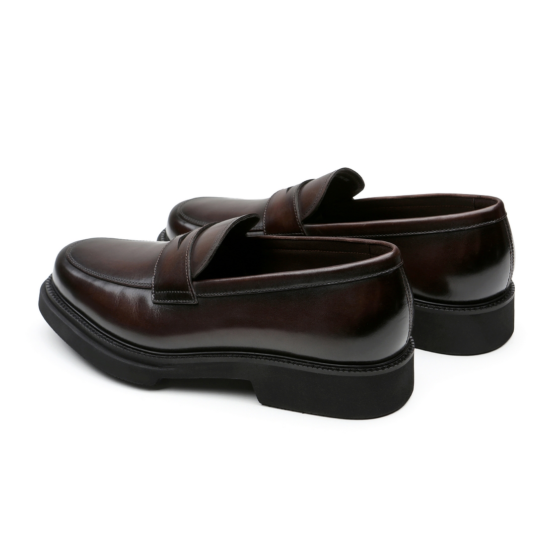 리갈 남성 소프트레더 오버솔 페니로퍼 브라운(REGAL Men’s Soft Leather Oversole Penny Loafers Brown) - 5