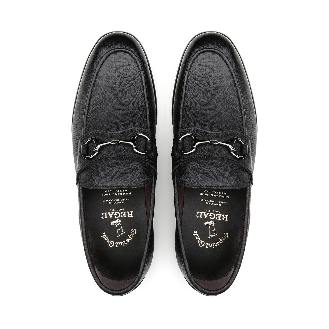 리갈 남성 장식 세미 로퍼 블랙(REGAL Men’s Decorative Semi Loafers Black) - 4