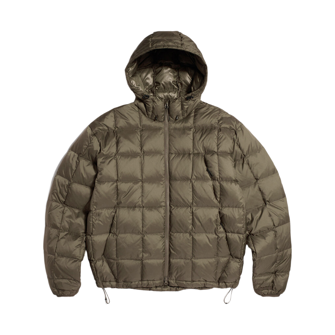 에스피오나지 후드 라이트 다운 자켓 토프(Espionage Hooded Light Down Jacket Taupe) - 1