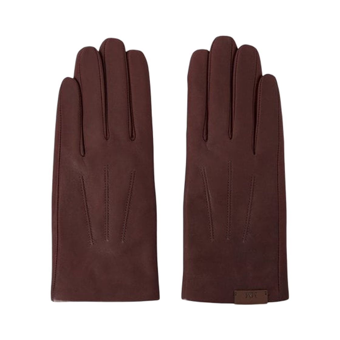 (W) 막스마라 레저 레마 레더 글러브 와인((W) Max Mara Leisuer Lemma Leather Gloves Wine)