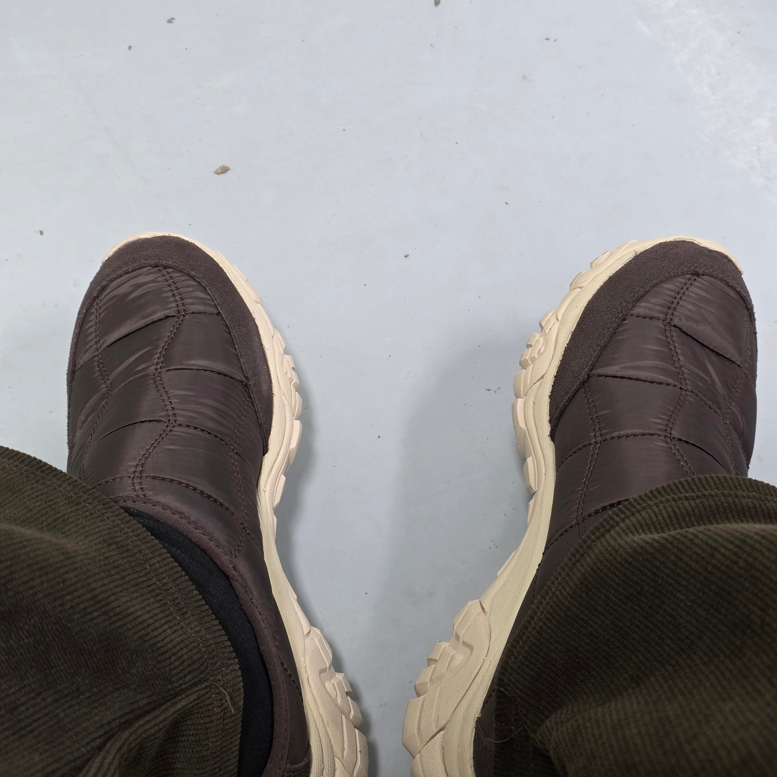 Merrell Moab 2 Slide Quilted SE Coffee - 25FW 착용 스타일 - 1