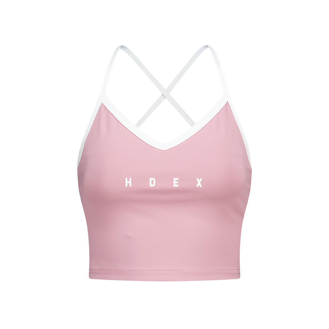 H253WCSBT01IPK HDEX Light Support Daily Crop Bra Top Indi Pink