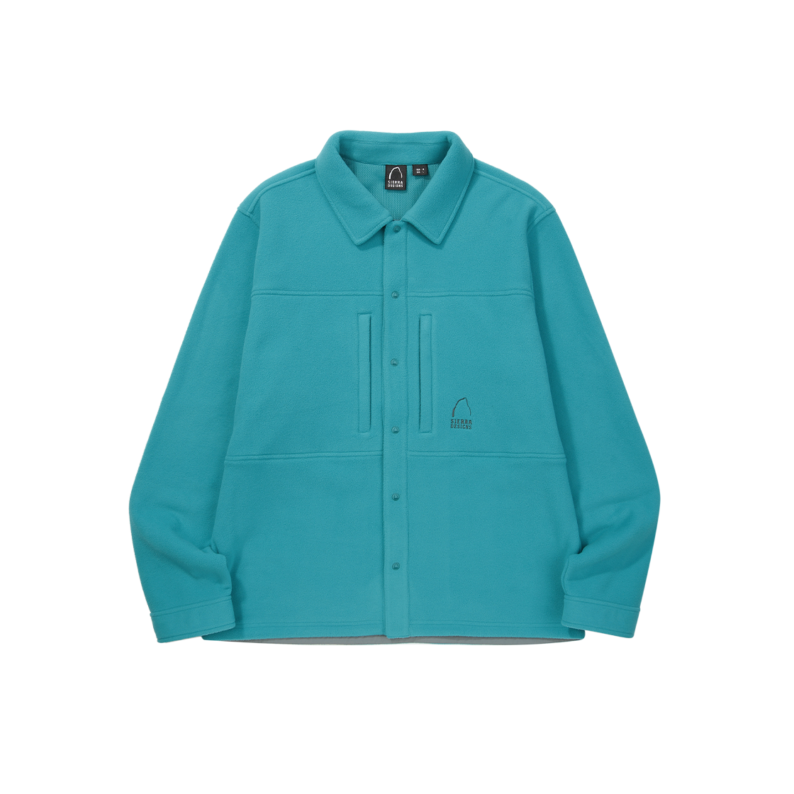 N5321OFJ93BGN SIERRA DESIGNS AUBERRY Polartec Micro Fleece Shirt BLUE GREEN