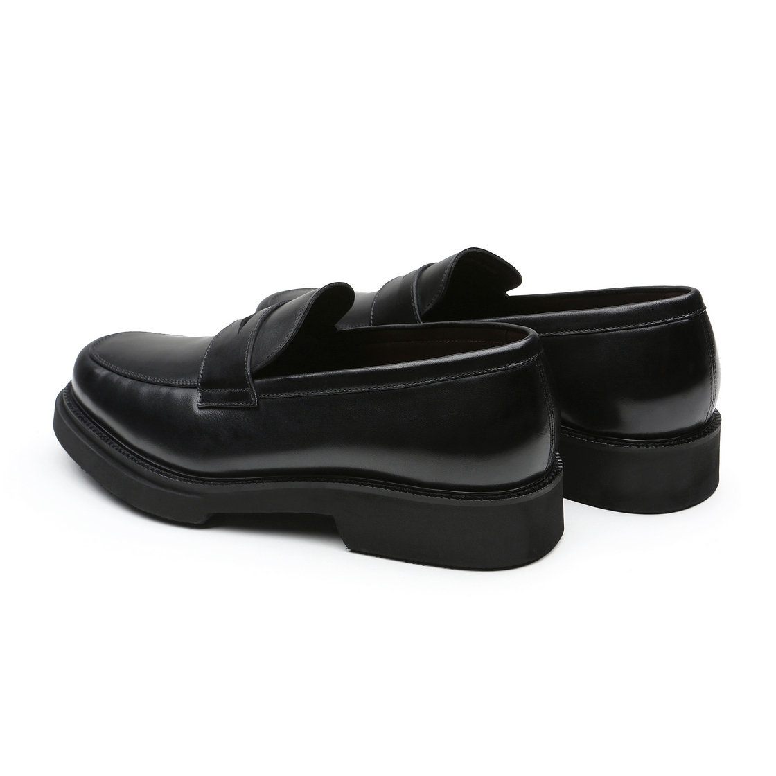 리갈 남성 소프트레더 오버솔 페니로퍼 블랙(REGAL Men’s Soft Leather Oversole Penny Loafers Black) - 5