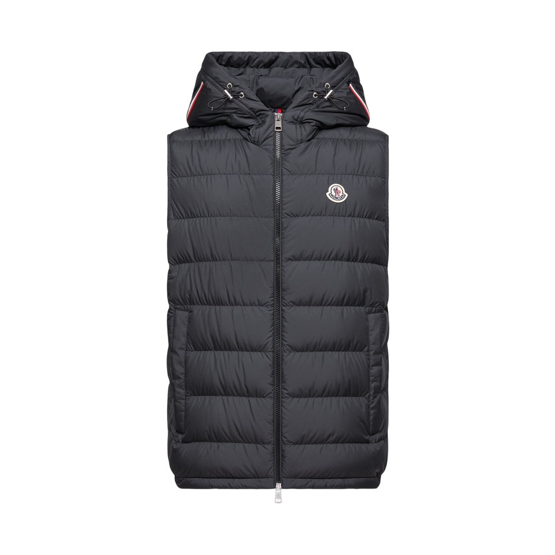 L1-091-1A00019-597X2-999 Moncler Marseillan Hooded Down Gilet Black - 26SS