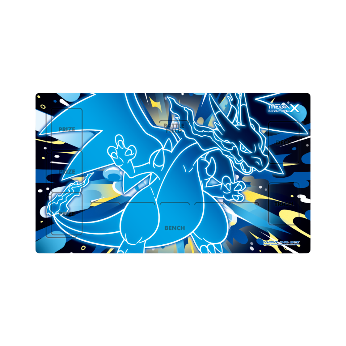 포켓몬 TCG 메가 리자몽 X 플레이매트(Pokemon TCG Mega Rizamong X Playmat)