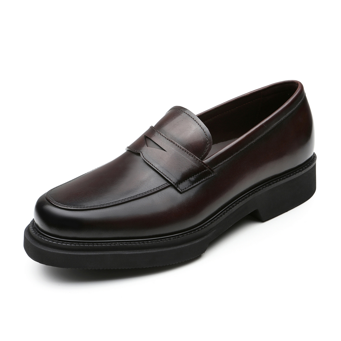 리갈 남성 소프트레더 오버솔 페니로퍼 브라운(REGAL Men’s Soft Leather Oversole Penny Loafers Brown) - 3