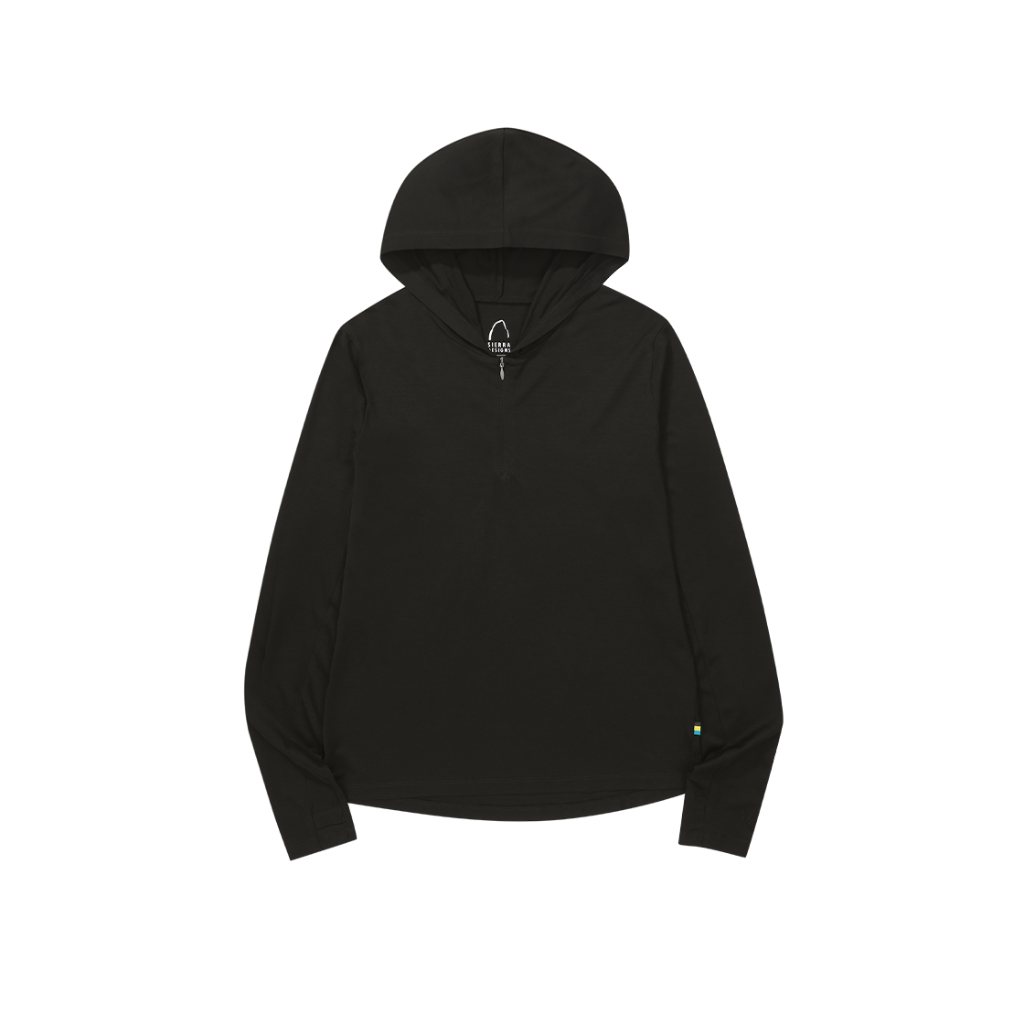 N5322SHD81BLK SIERRA DESIGNS W SIERRA WOOL Hoodie BLACK