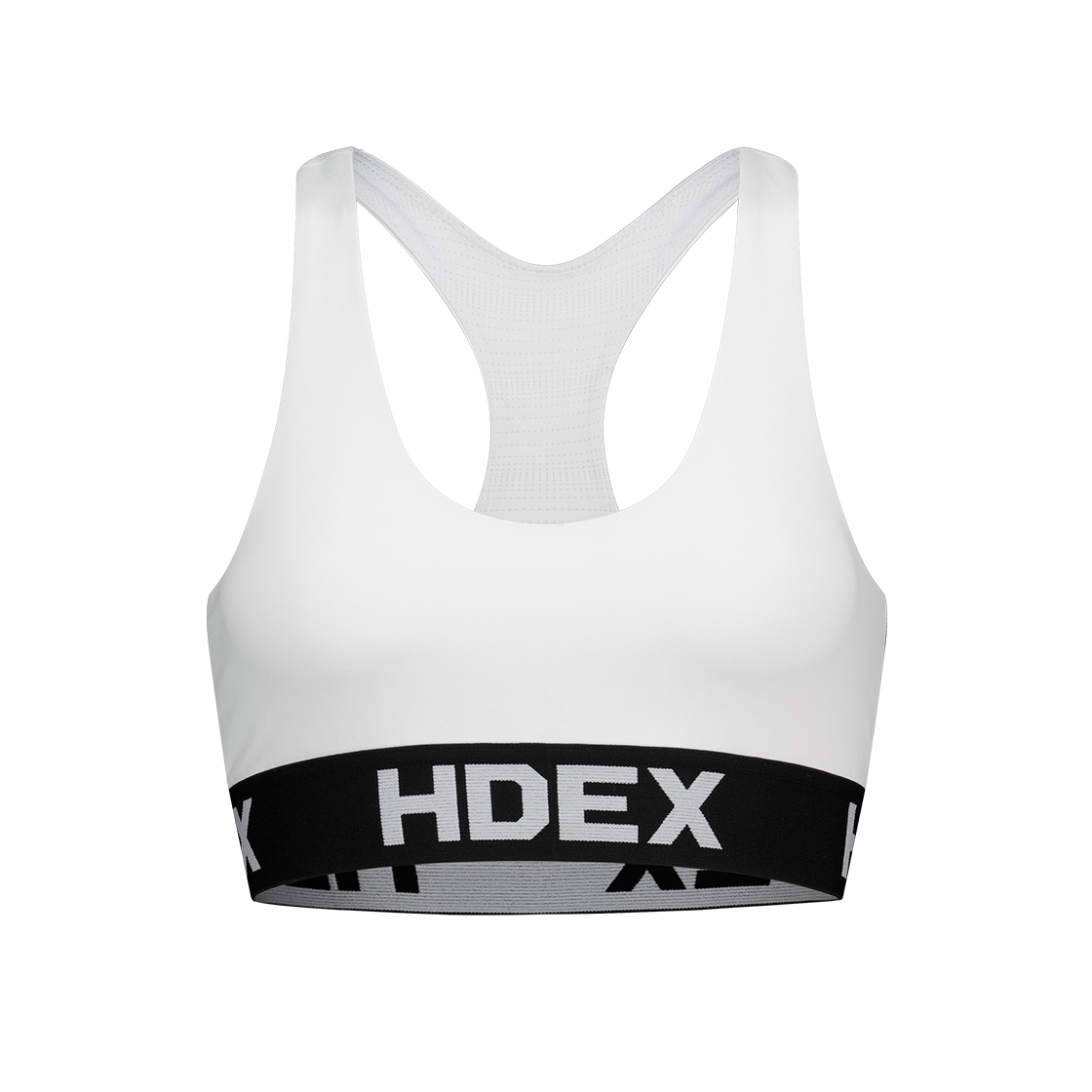 H1AM1WSBT030WH HDEX Pro Banded Bra Top White