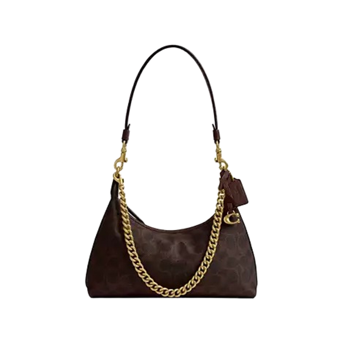 CAM26-B4YDT Coach Juliet Shoulder Bag 25 in Signature Canvas Maple