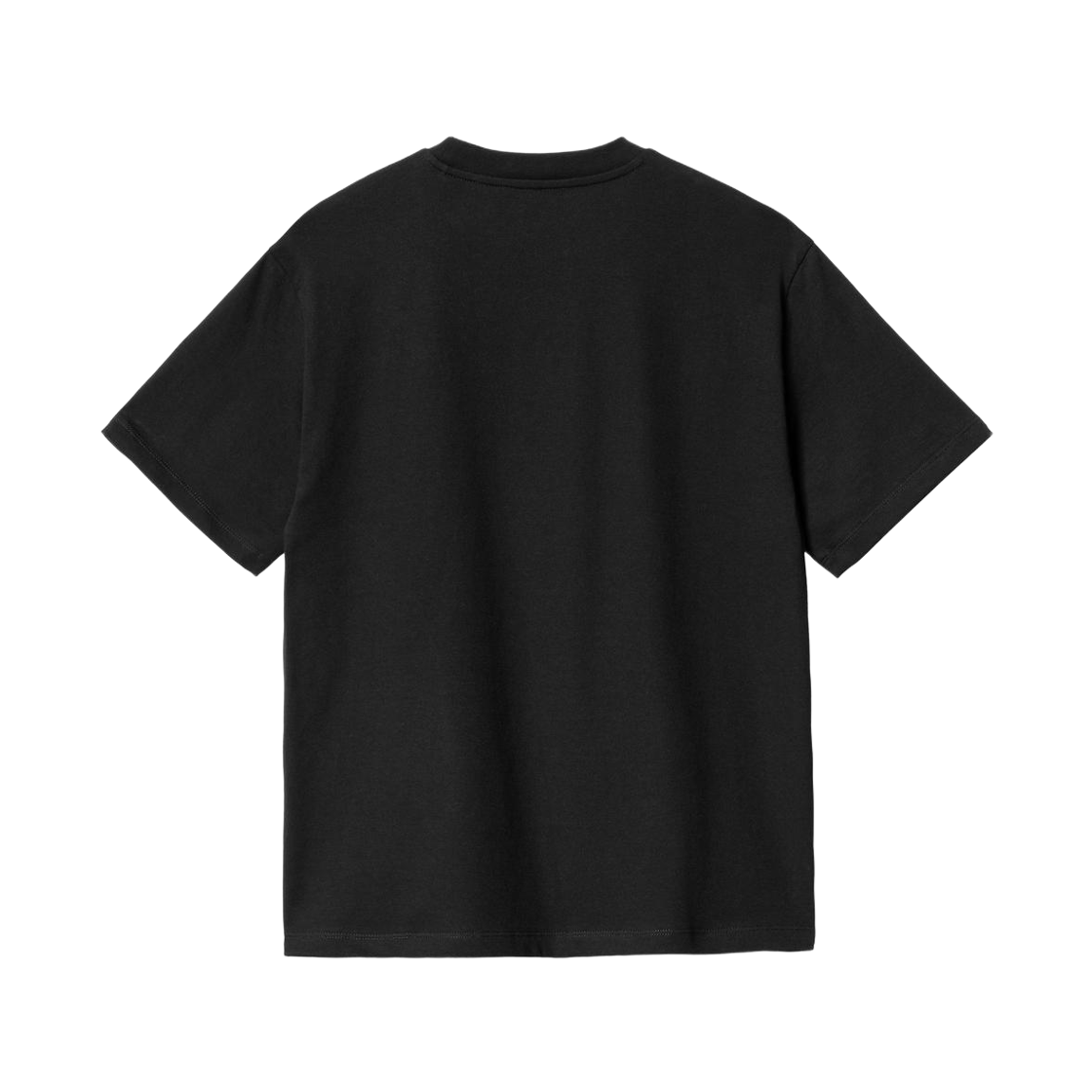 (W) 칼하트 WIP 숏슬리브 체이스 티셔츠 블랙 골드((W) Carhartt WIP S/S Chase T-Shirt Black Gold) - 2