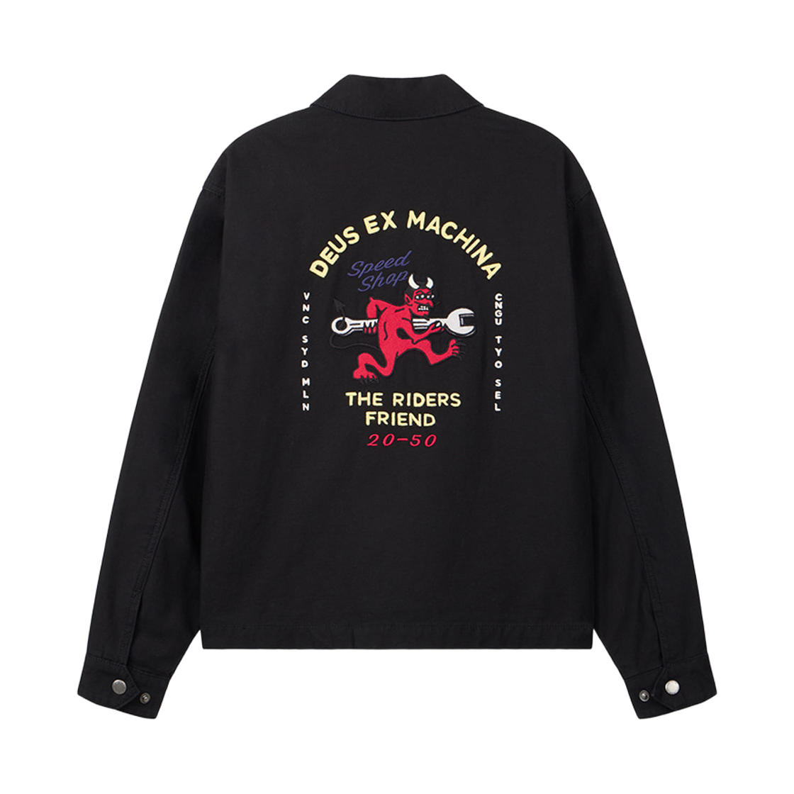 데우스 엑스 마키나 도그레그 자켓 블랙(Deus Ex Machina Dogleg Jacket Black) - 2