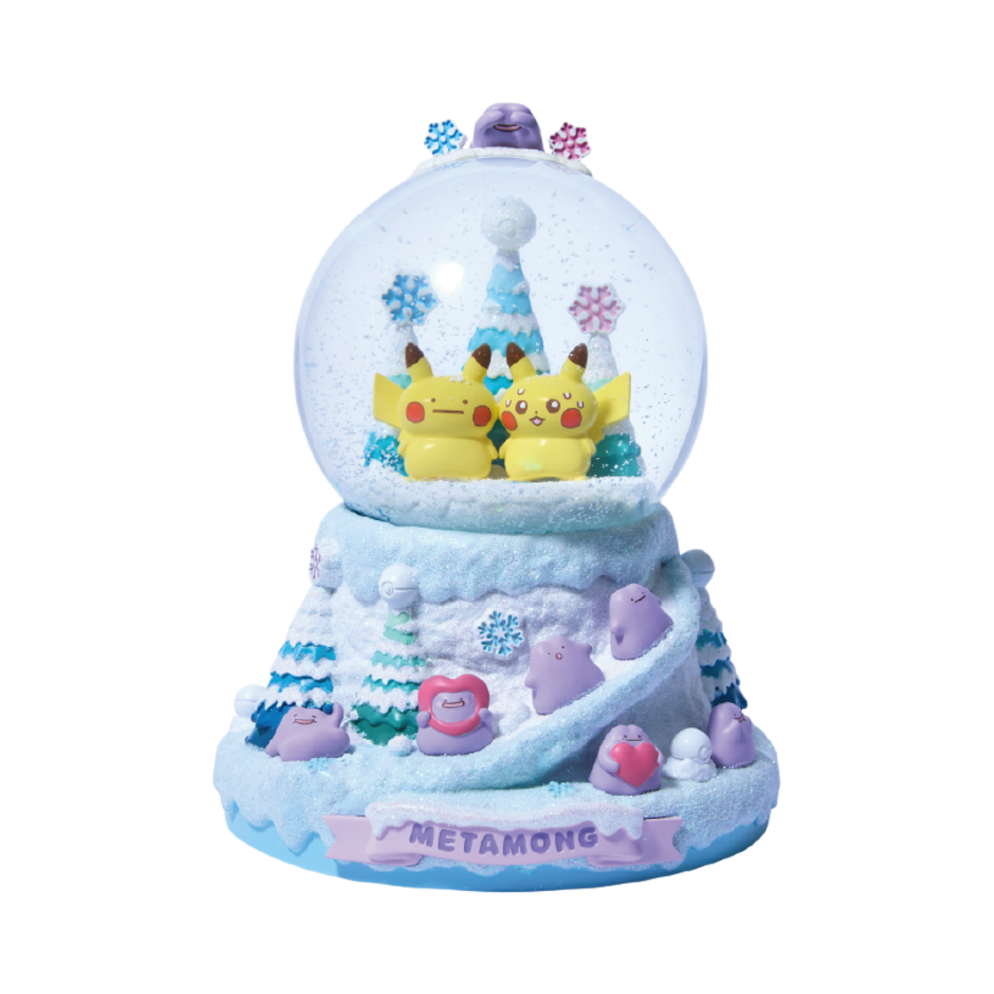 포켓몬 스토어 말랑말랑 메타몽의 하루 스노우볼(Pokemon Store Squishy Ditto's Day Snow Ball)