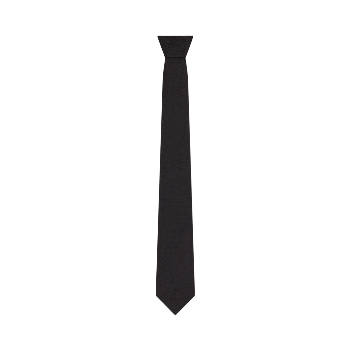 지방시 실크 자카드 스트라이프 타이 블랙(Givenchy Silk Jacquard Stripe Tie Black)