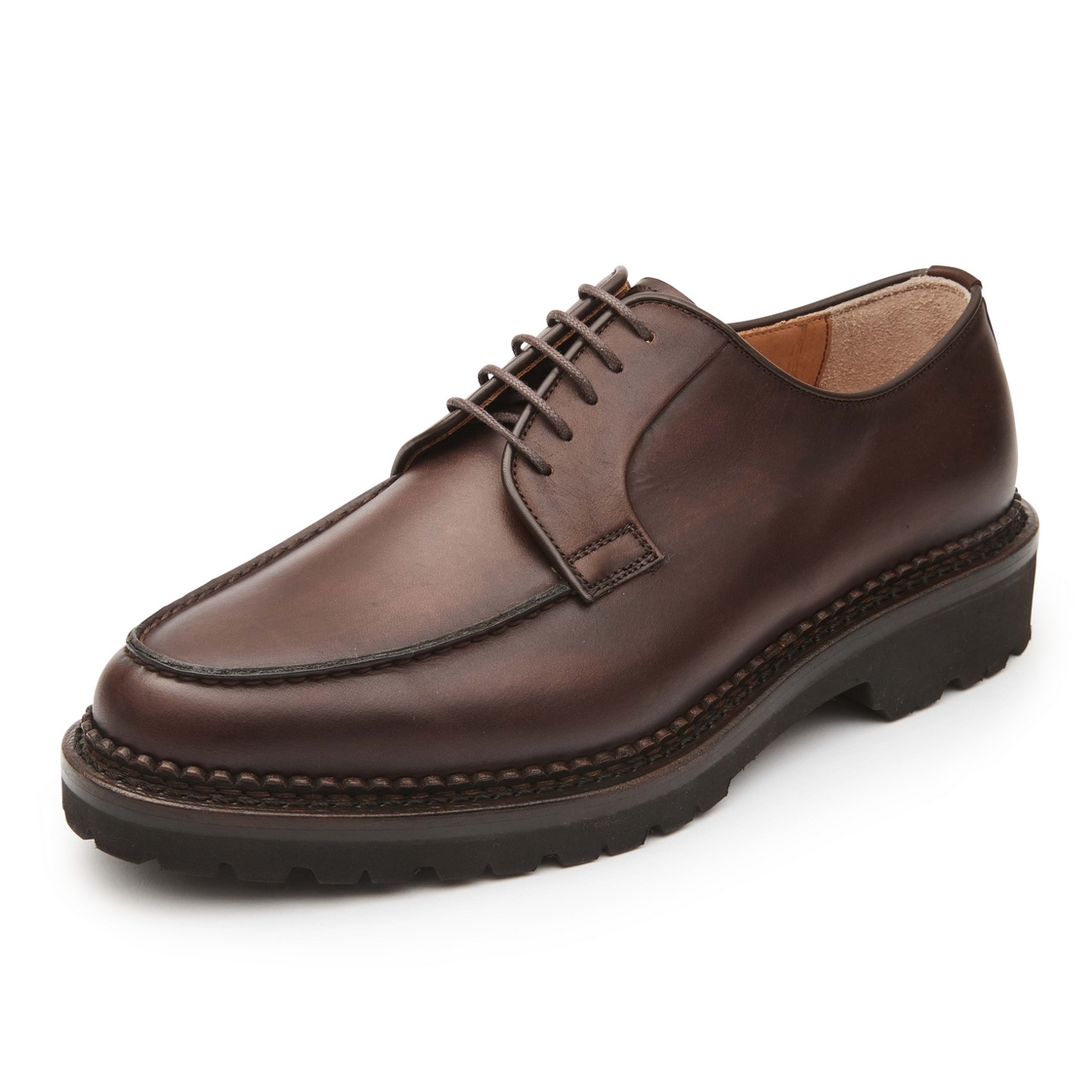 리갈 남성 굿이어 U팁 더비 슈즈 브라운(REGAL Men’s Goodyear U-Tip Derby Shoes Brown) - 3