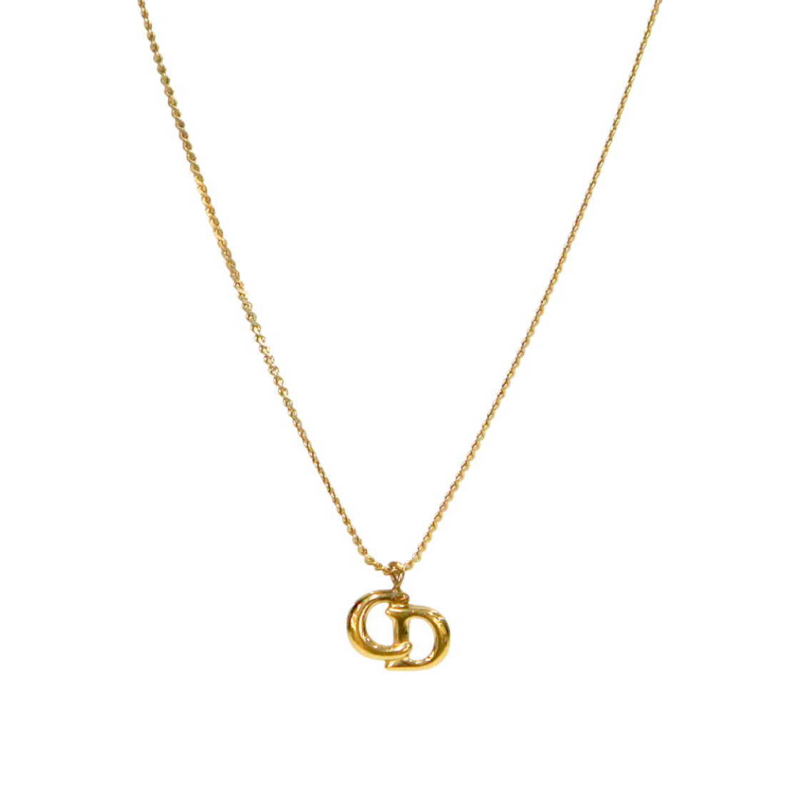 ITRK5LC5T5HO Dior CD Gold Necklace A-B45491