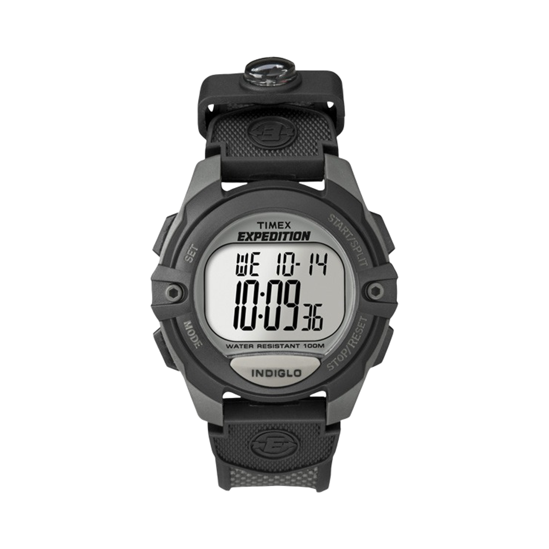 타이맥스 익스페디션 캣 41mm 레진 스트랩 워치 블랙(Timex Expedition Cat 41mm Resin Strap Watch Black) - 1