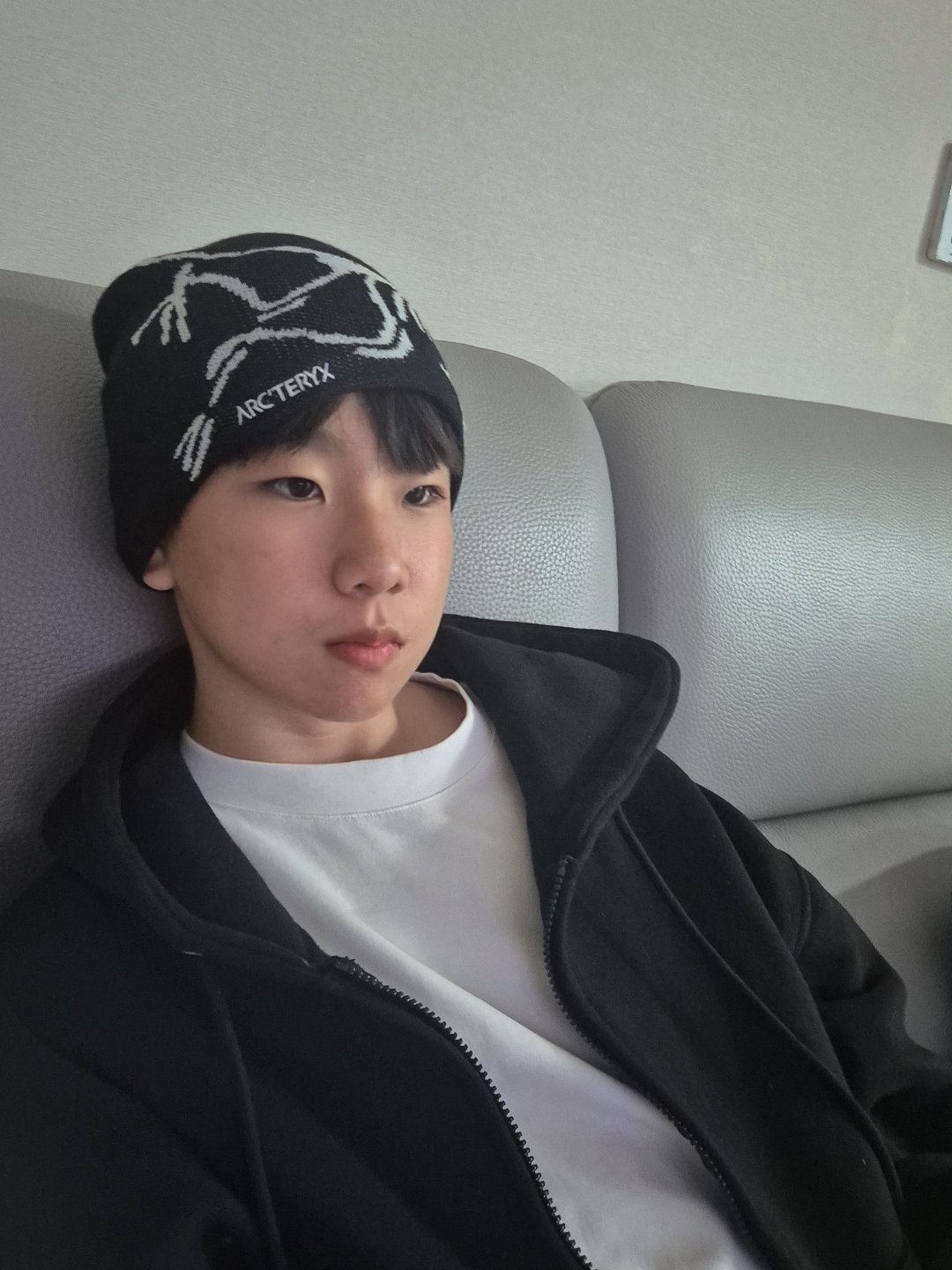 Arc'teryx Bird Head Toque Orca 착용 스타일
