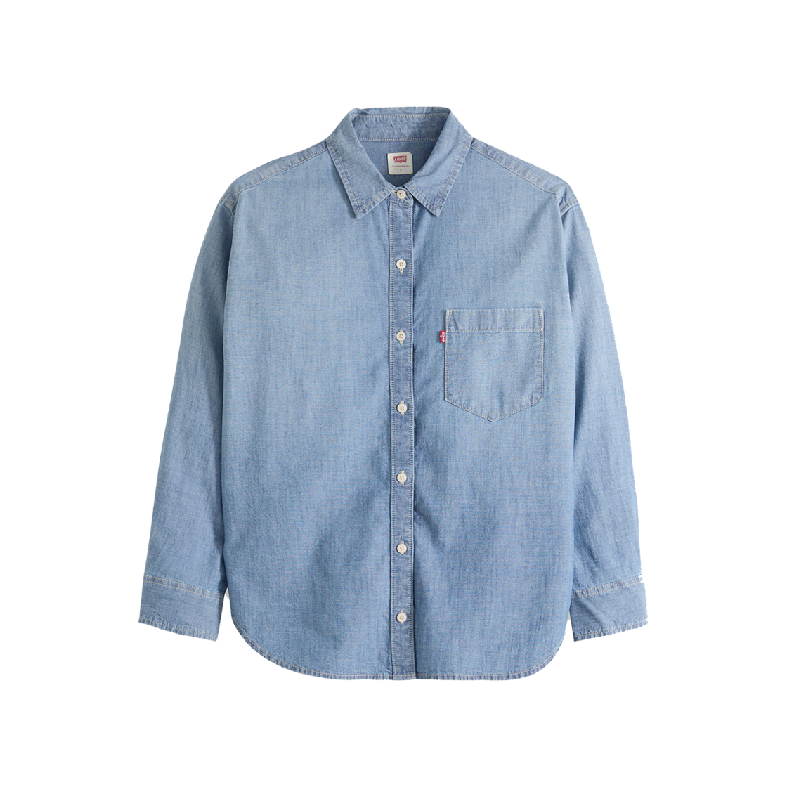 001HM-0021 Levi's Harlie Boyfriend Shirt Indigo