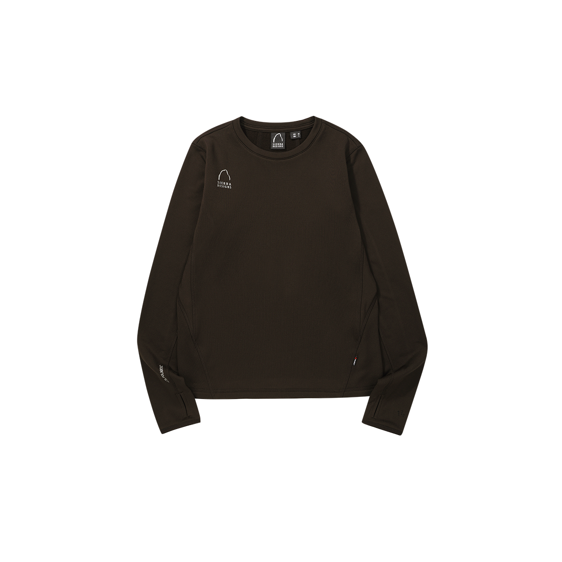 N5322SRL82BWD [6% 적립] SIERRA DESIGNS W MENDENHALL Polartec Power Grid Slim Fit Long Sleeve D.BROWN