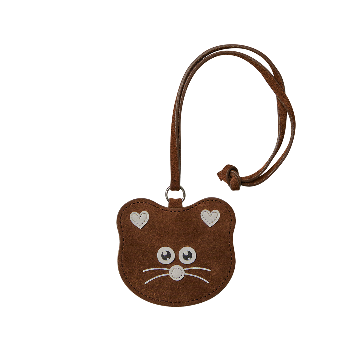 드마스 X 남희 백참 스웨이드 브라운(Demars X MNH Bag Charm Suede Brown)