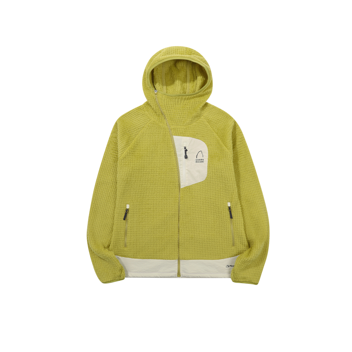N5322SFJ91YLW [6% 적립] SIERRA DESIGNS W MOSS Polartec Alpha Direct 190 Hoodie Zip-up YELLOW