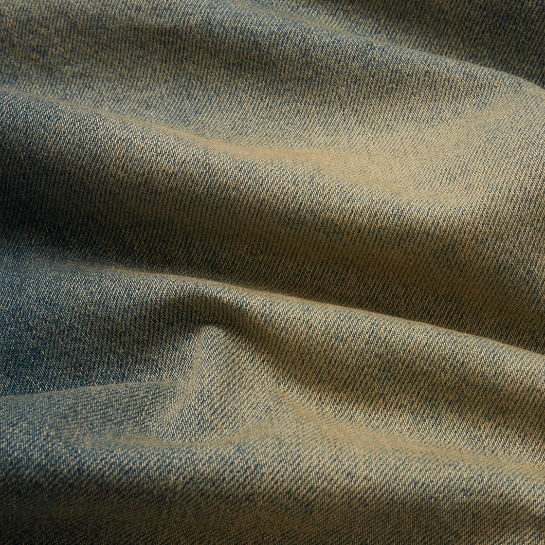 [KREAM 단독] 어바웃 블랭크 와이드 레그 데님 더티 블루 워시 - 26SS([KREAM 단독] About:Blank Wide Leg Denim Dirty Blue Wash - 26SS) - 3