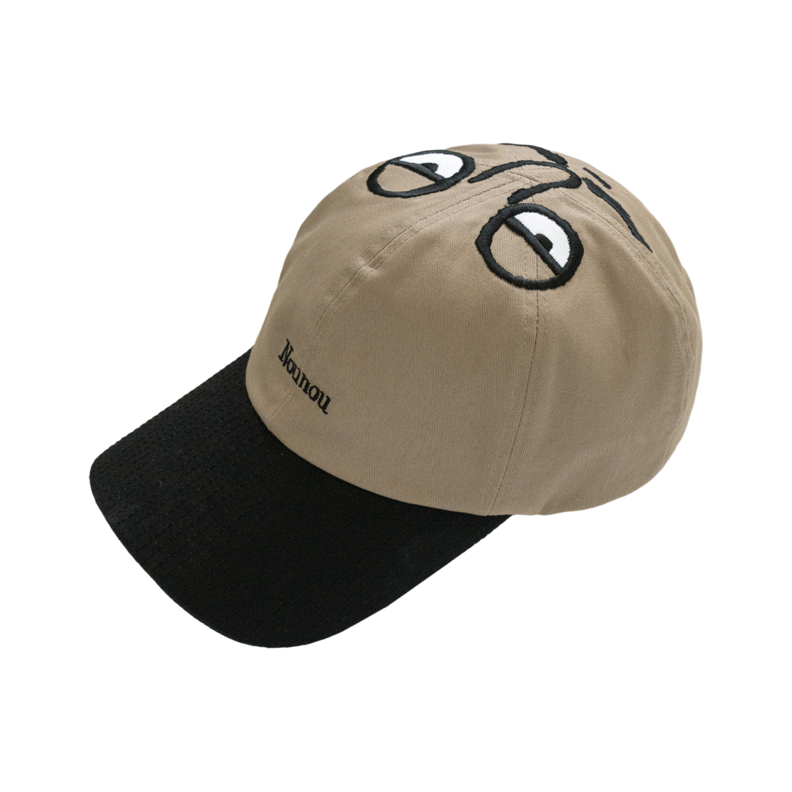 누누 컬러 블럭 캡 베이지(NOUNOU Colour Block Cap Beige)