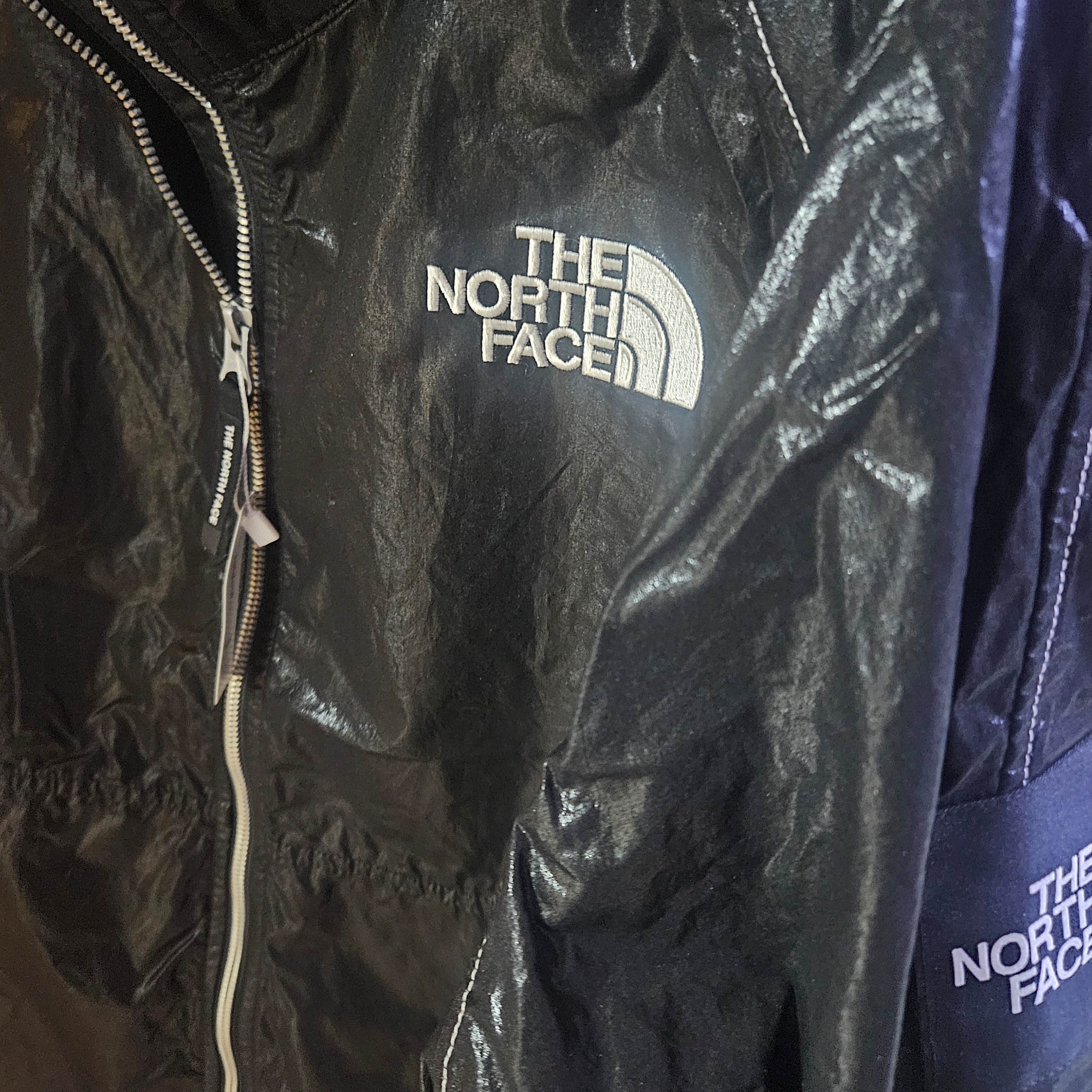 The North Face White Label Novelty Olema Jacket Black 착용 스타일