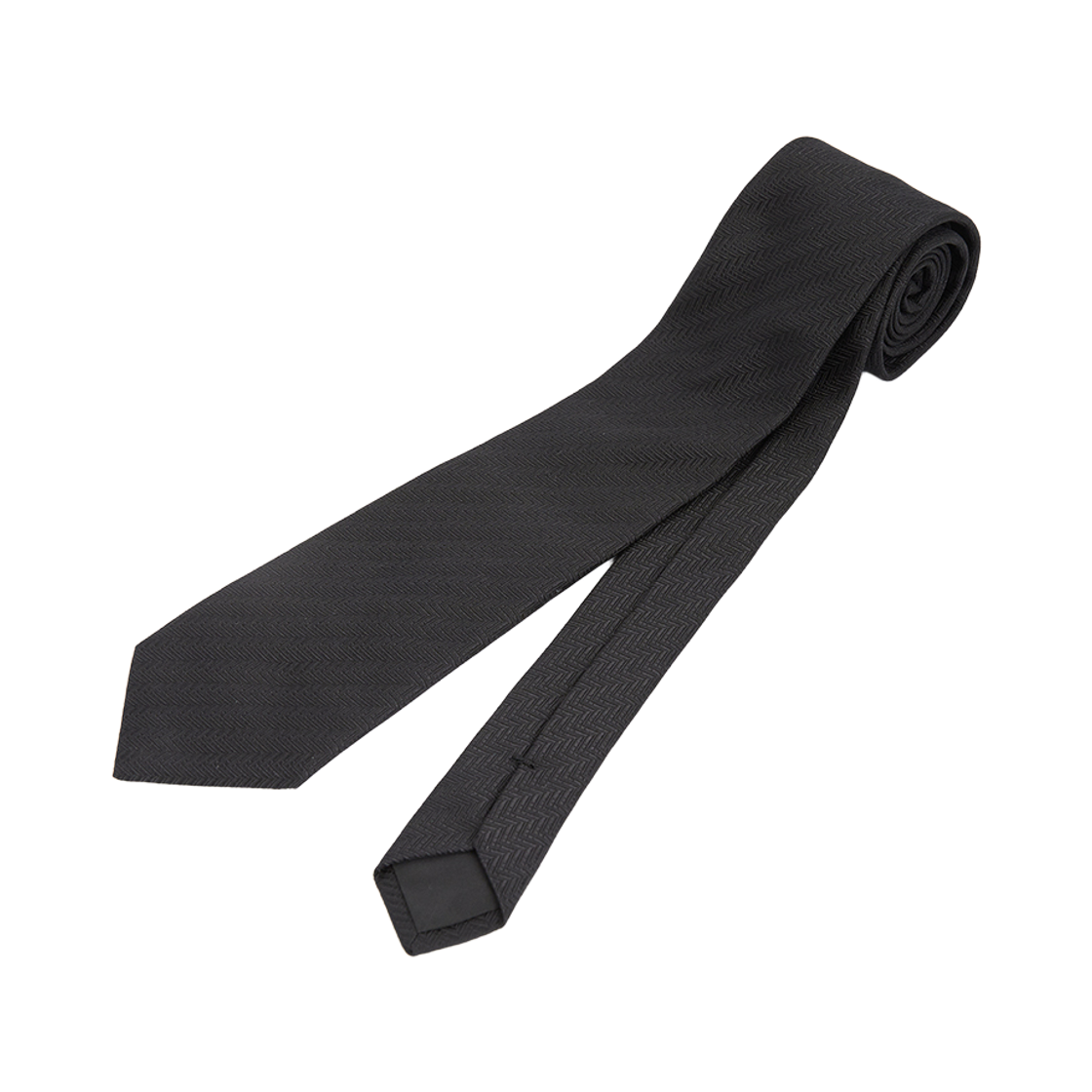 BP1063P0Y4-001 Givenchy Tie in Silk Jacquard Herringbone Black