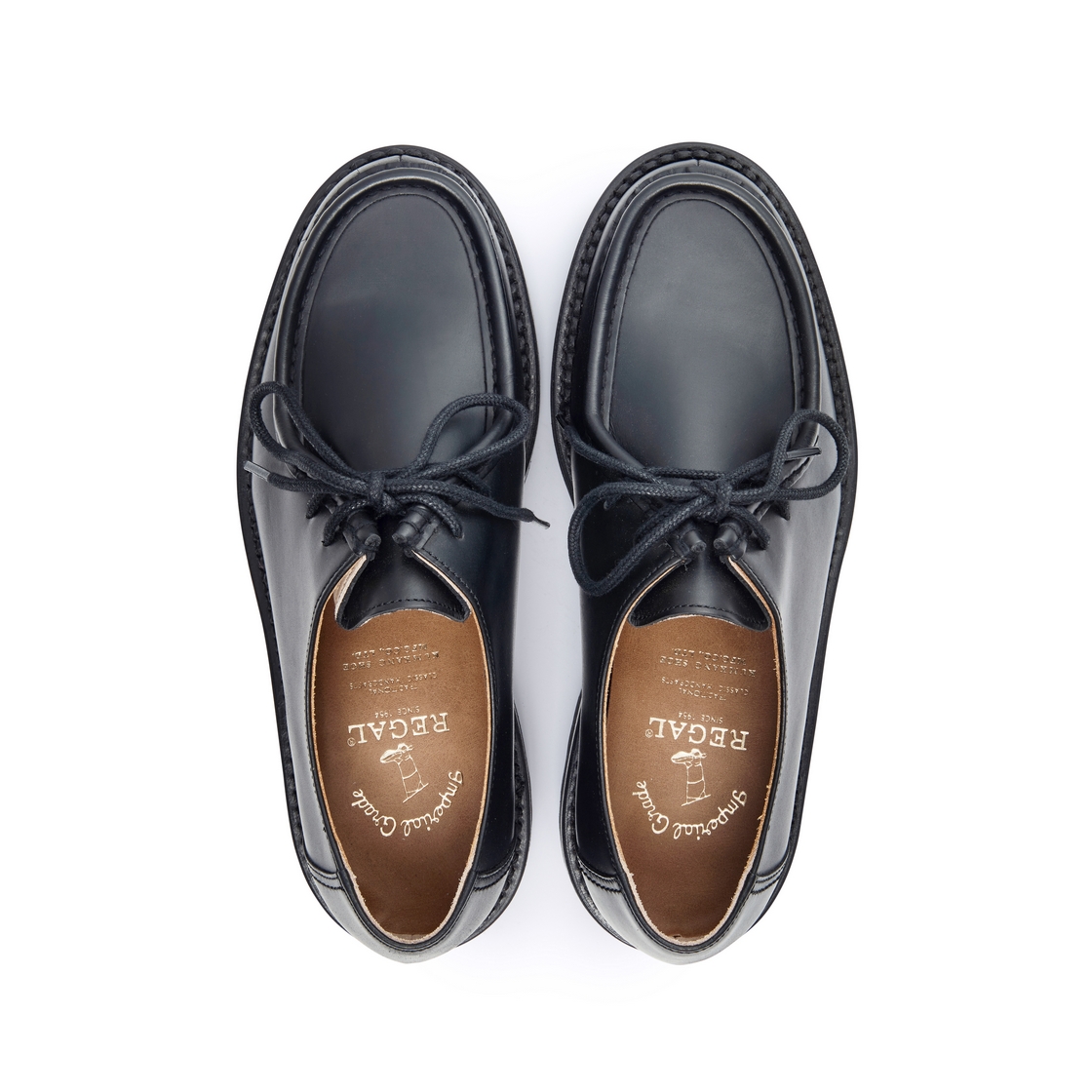 리갈 201 남성 티롤리안 블랙(REGAL Men’s 201 Tyrolean Shoes Black) - 4