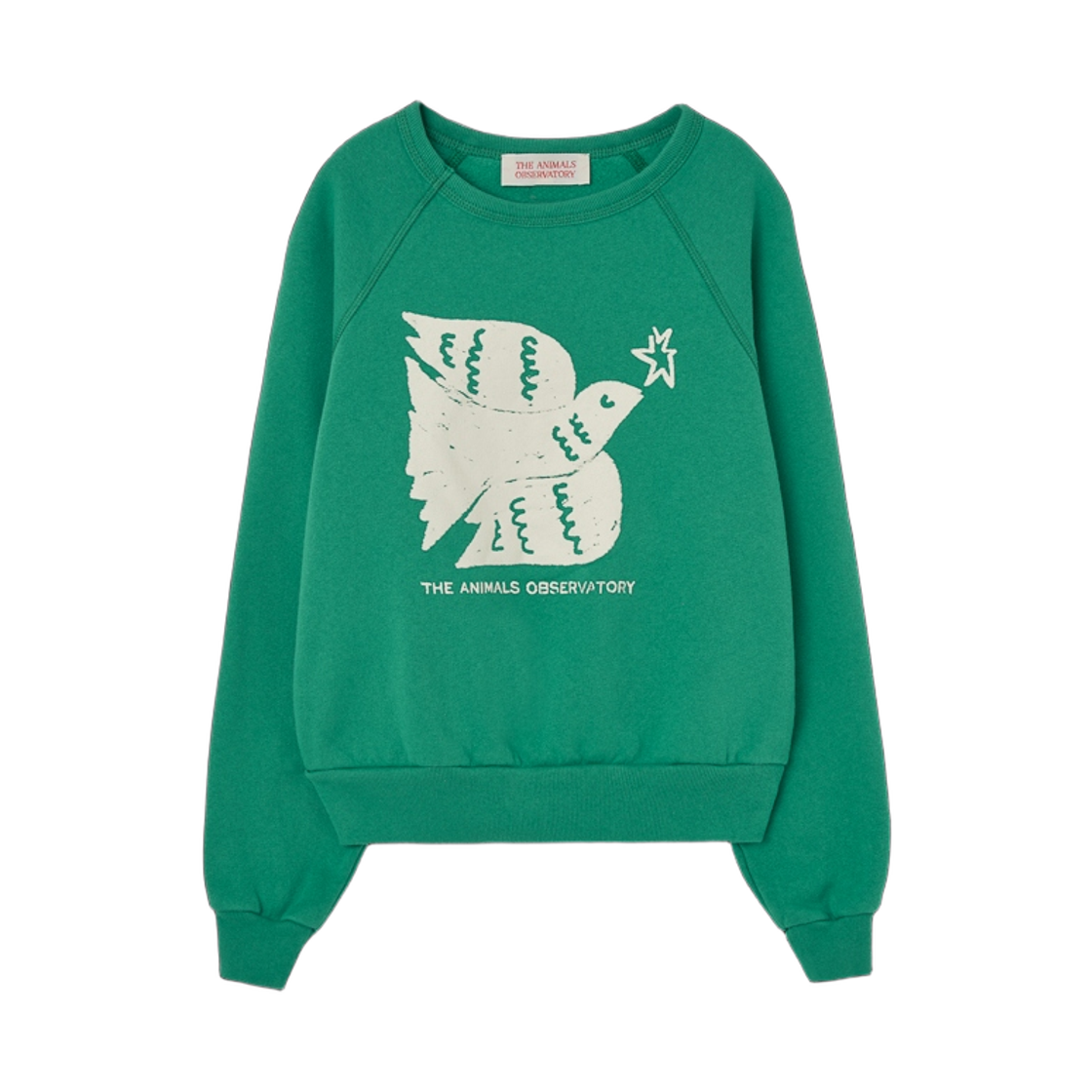 F25204-057-GE (Kids) TAO Shark Sweatshirt Bright Green