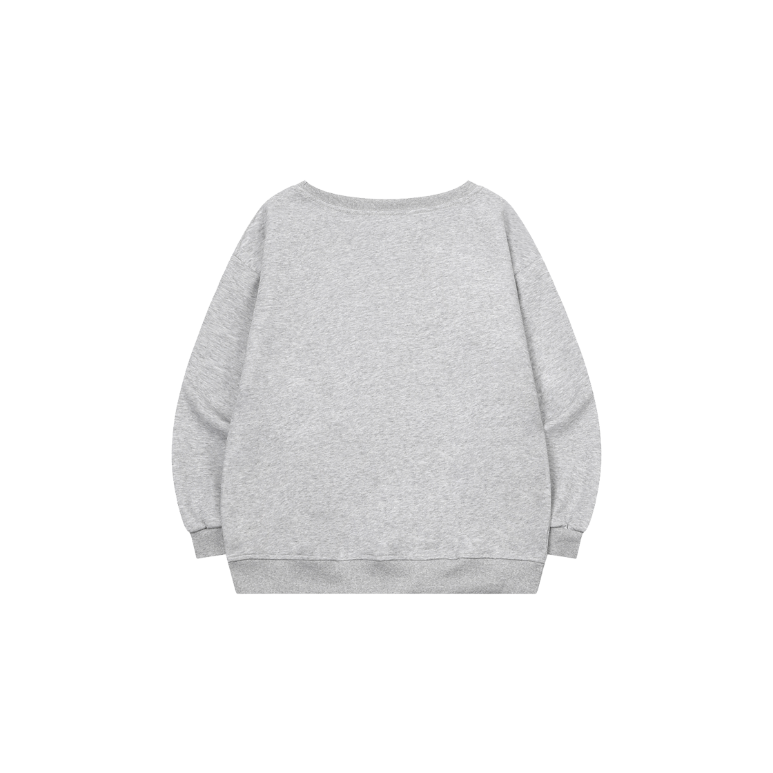 무센트 사하라 그라데이션 호피 십자가 원 숄더 맨투맨 (2컬러) 그레이(MUCENT Sahara Gradation Leopard Cross One Shoulder MTM (2Color) Gray) - 2