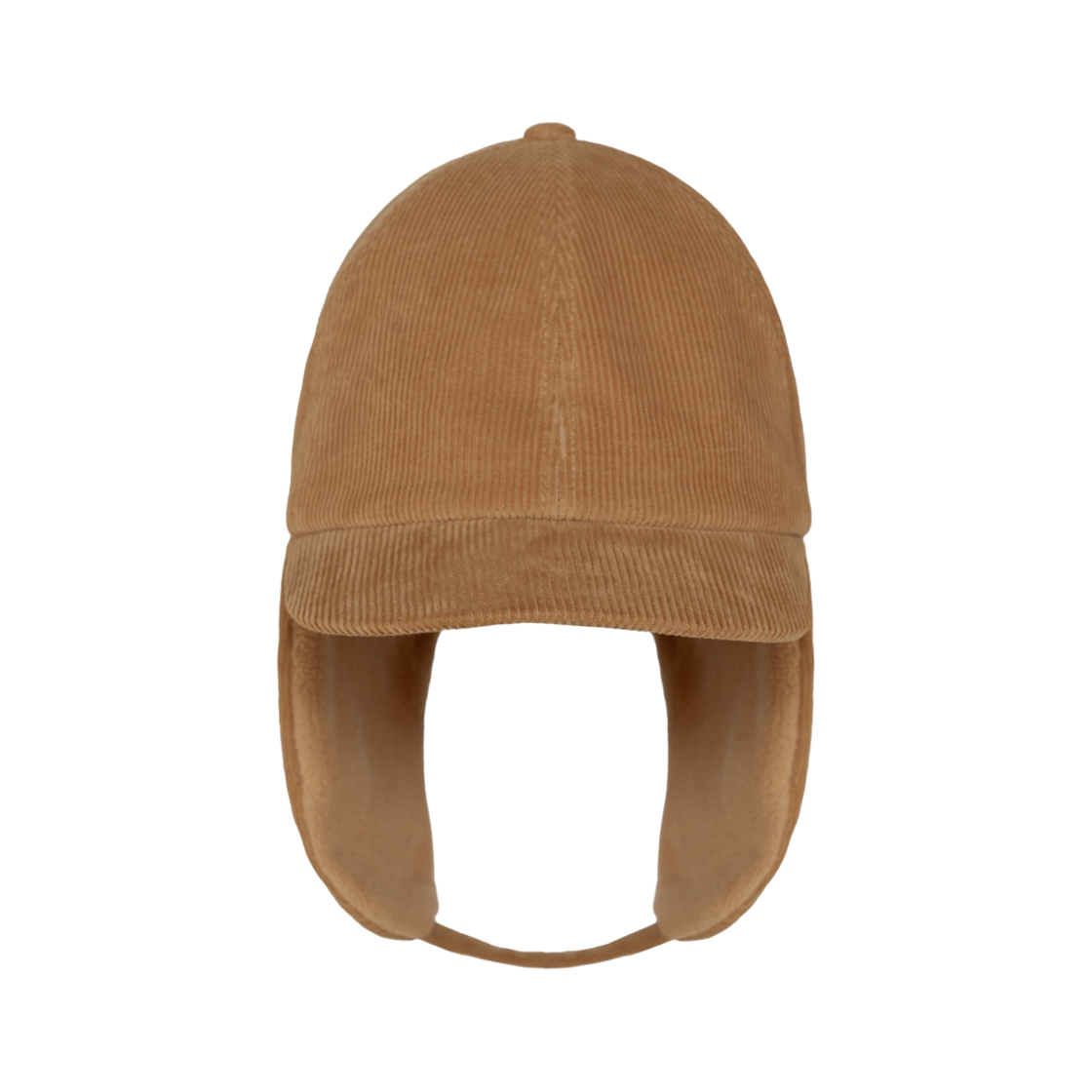 누누 코듀로이 이어머프 캡 카멜(NOUNOU Corduroy Earmuff Cap Camel) - 3