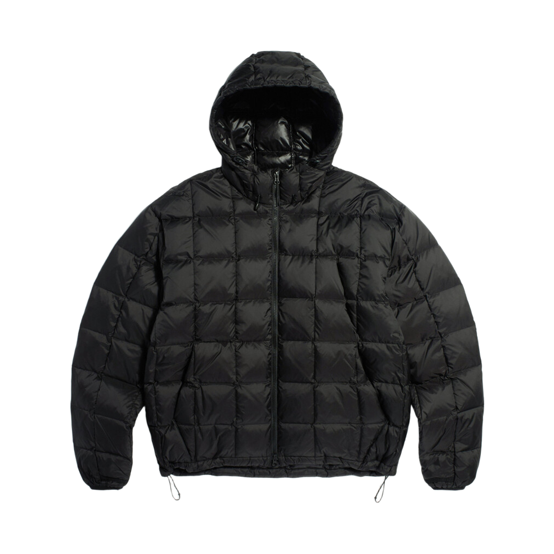 에스피오나지 후드 라이트 다운 자켓 블랙(Espionage Hooded Light Down Jacket Black)