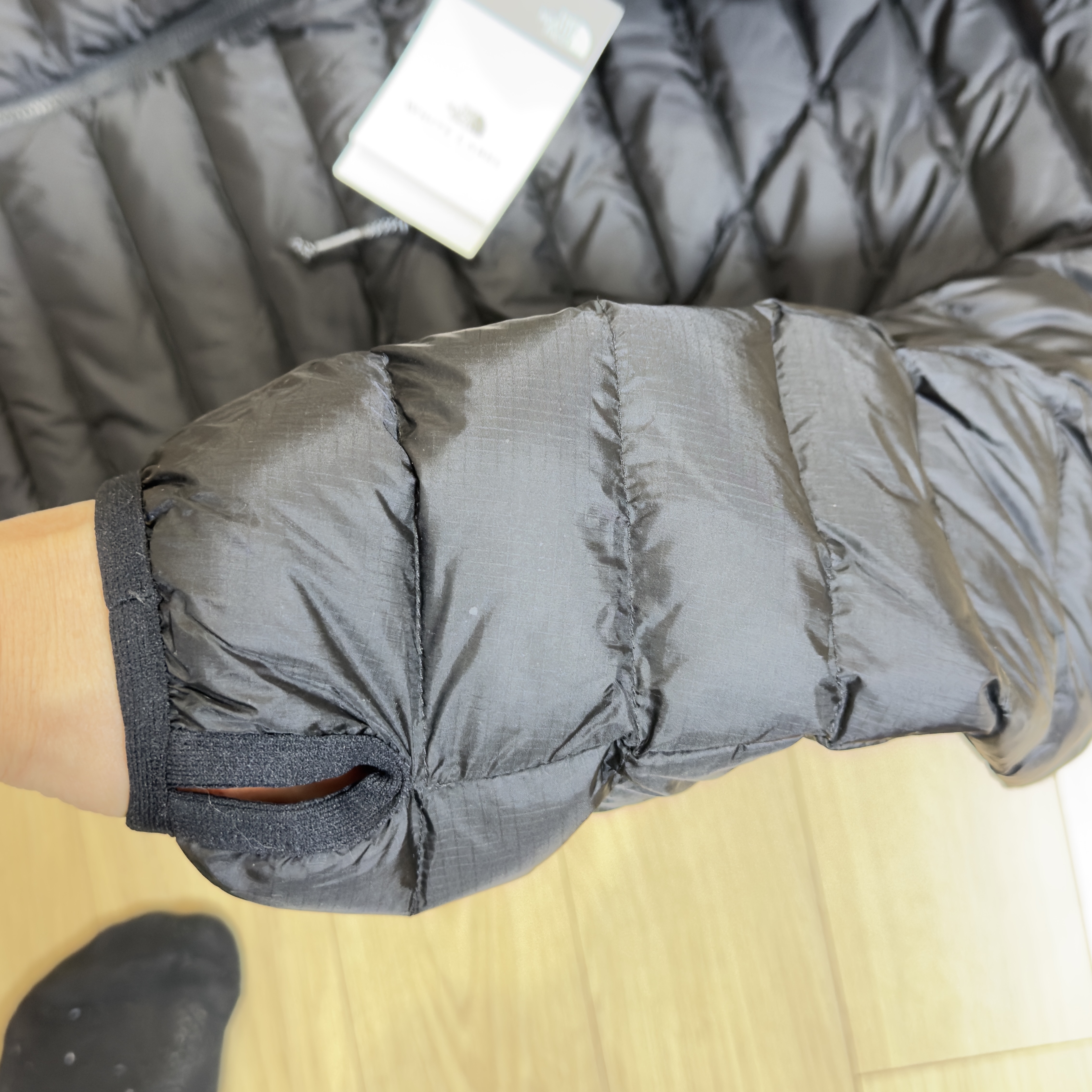 The North Face Ventus On Jacket Black 착용 스타일