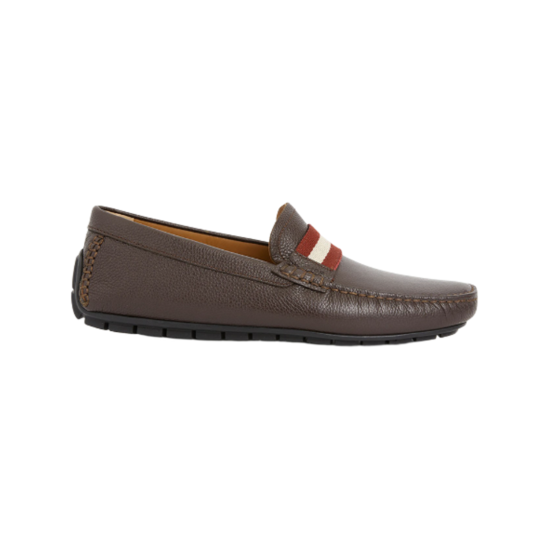 발리 레더 로퍼 브라운(Bally Leather Loafers Brown)