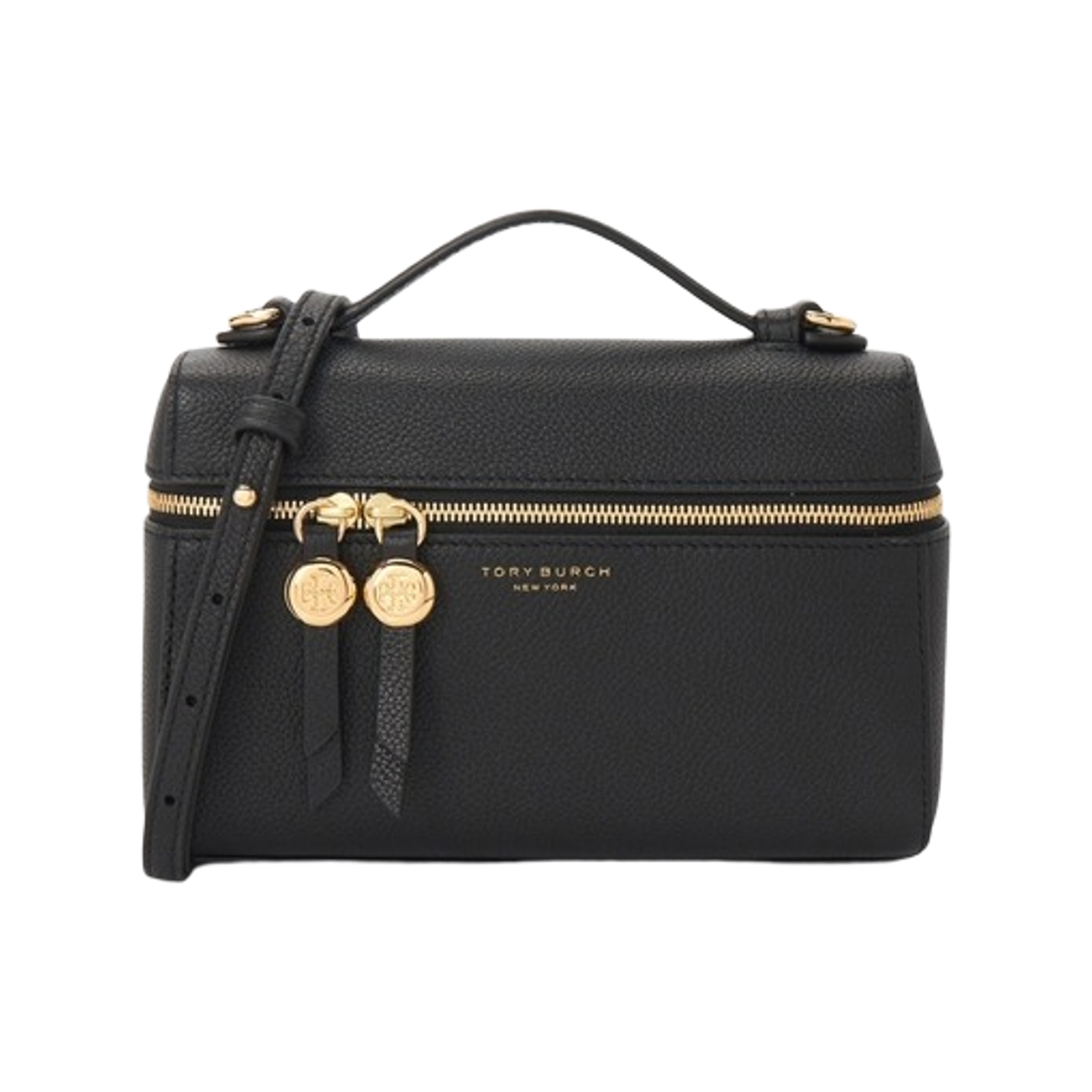 178948-001 Tory Burch Romy Slim Top Handle Bag Black