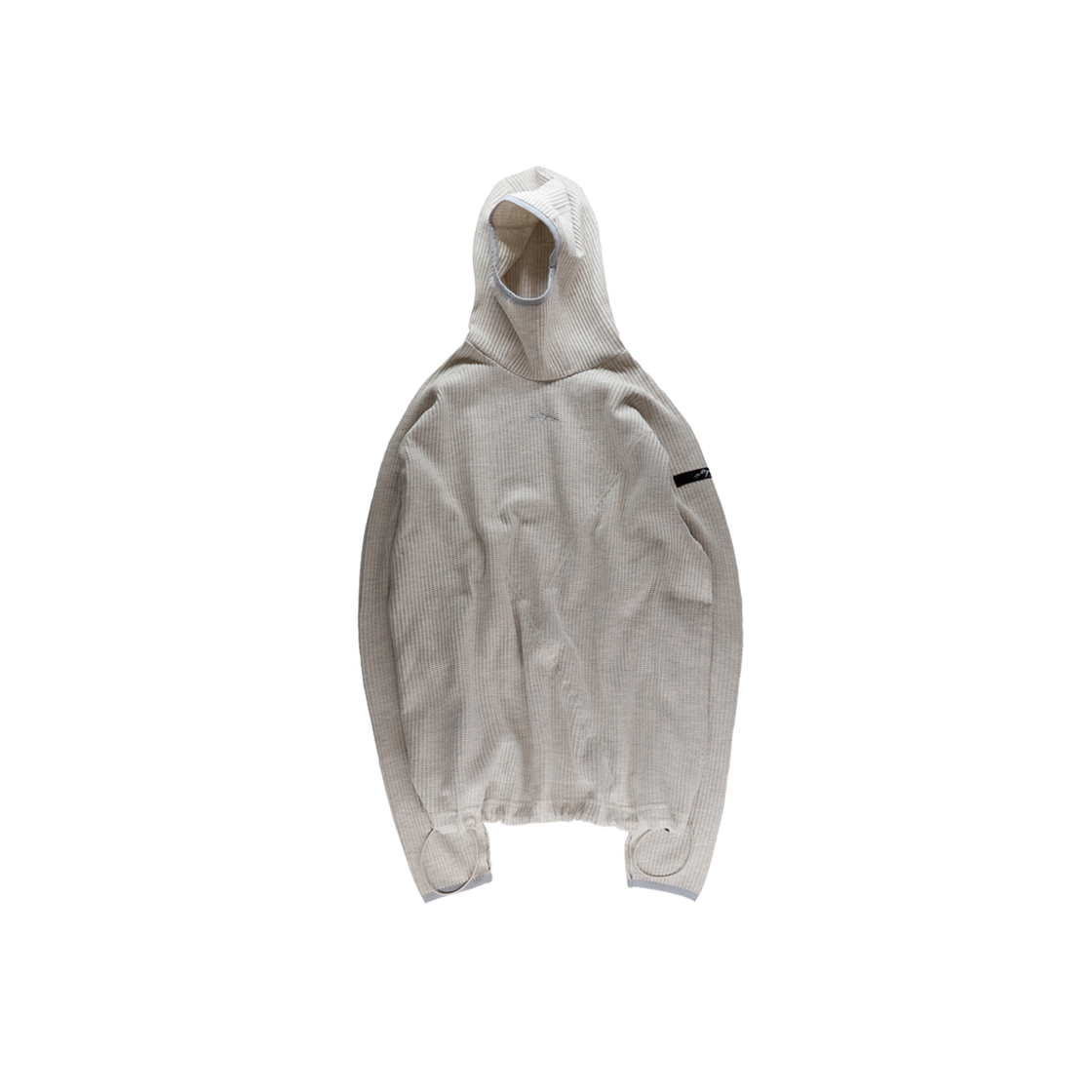 OG-WWH-08 COLDWARM Waffle Warmer Hoodie (Cream Color) -Small Fit-