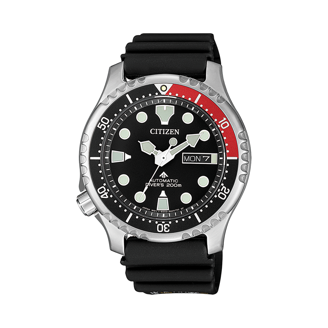 NY0085-19E Citizen Promaster Marine Automatic 42mm Stainless Steel Black
