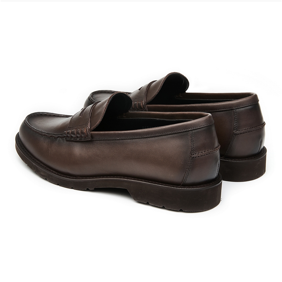 리갈 남성 경량 소가죽 페니로퍼 브라운(REGAL Men’s Lightweight Cowhide Penny Loafers Brown) - 5