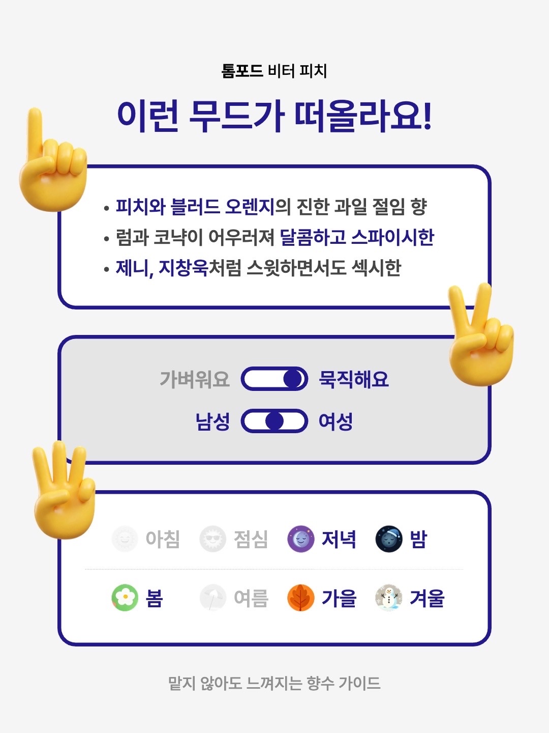 Tom Ford Bitter Peach Eau De Parfum 50ml, Tom Ford Bitter Peach Atomizer 10ml 착용 스타일 - 2