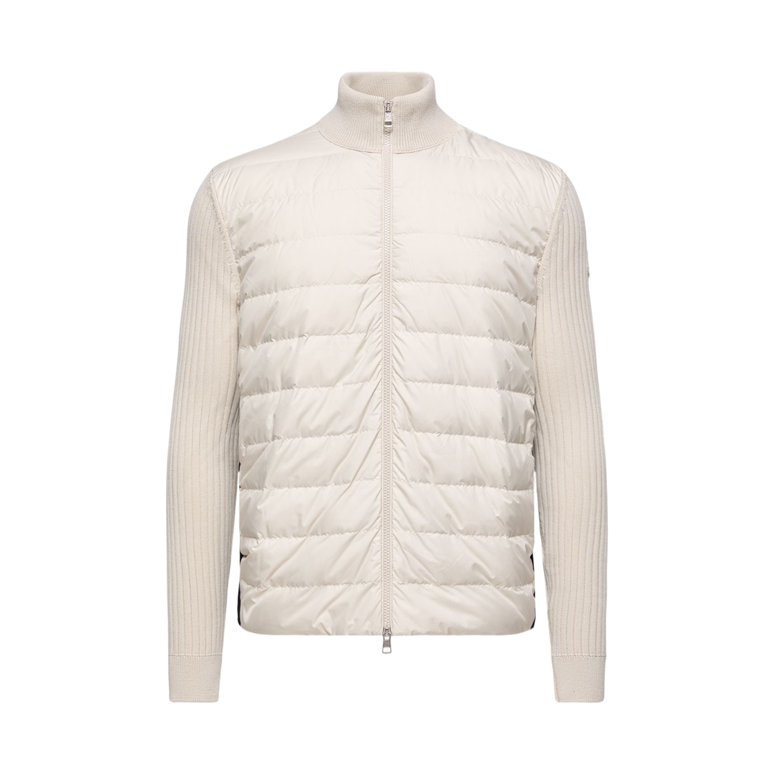 몽클레르 패딩 울 집업 가디건 화이트 아이보리 - 26SS(Moncler Padded Wool Zip-Up Cardigan White Ivory - 26SS)