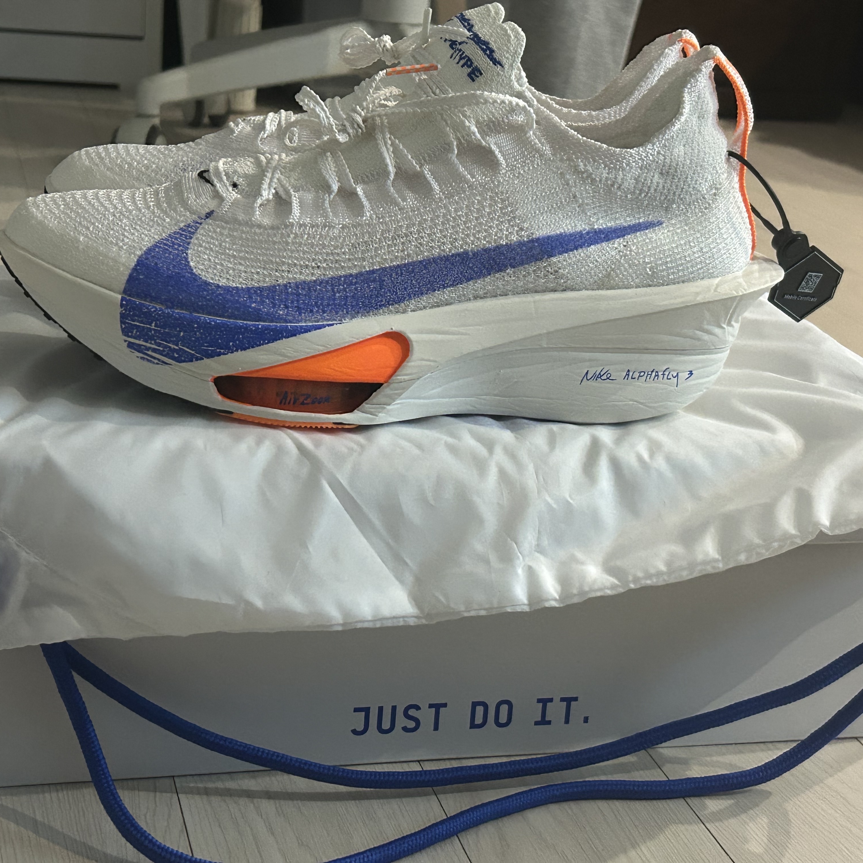Nike Air Zoom Alphafly Next% 3 Blueprint 착용 스타일 - 1