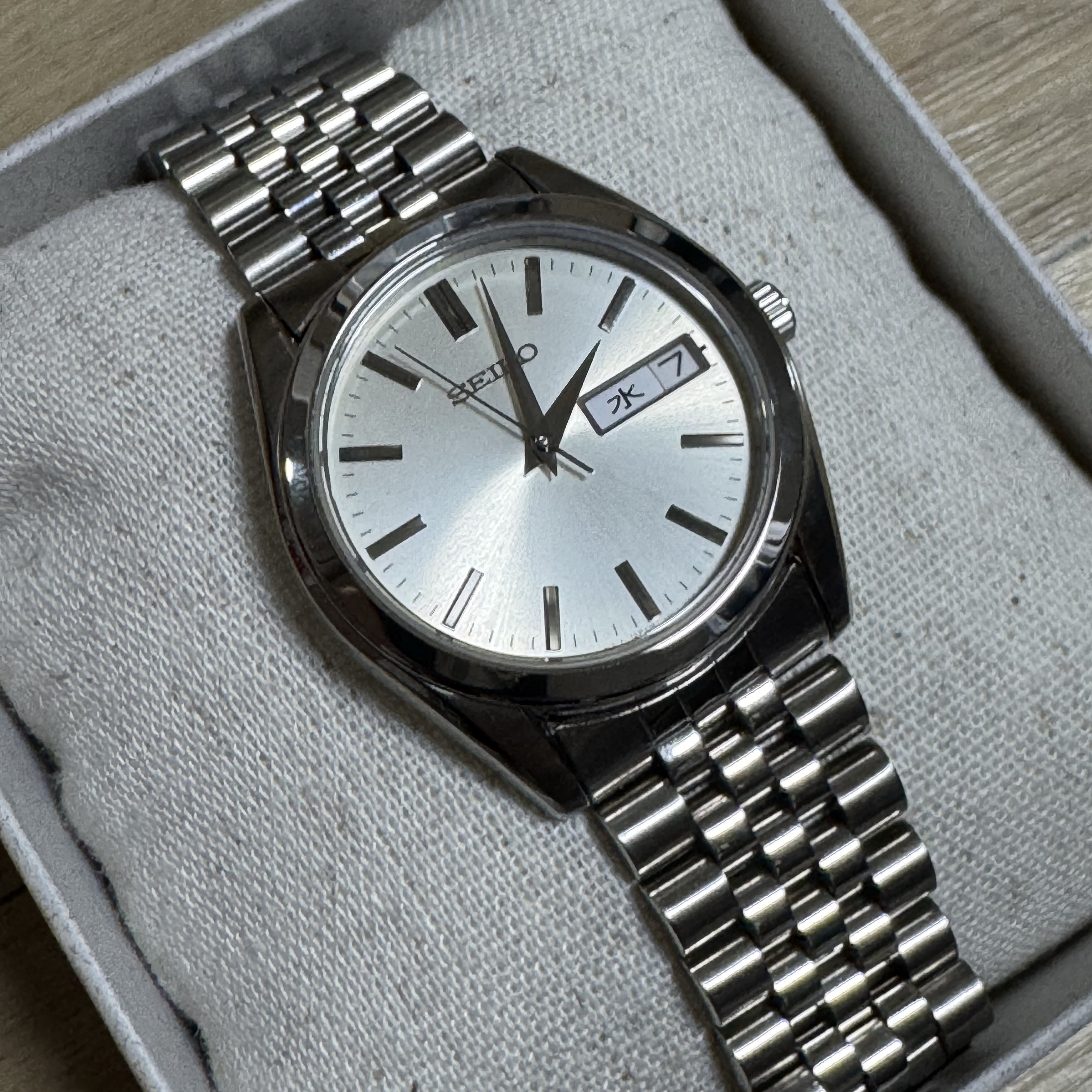 Seiko SBTH007 Silver 착용 스타일