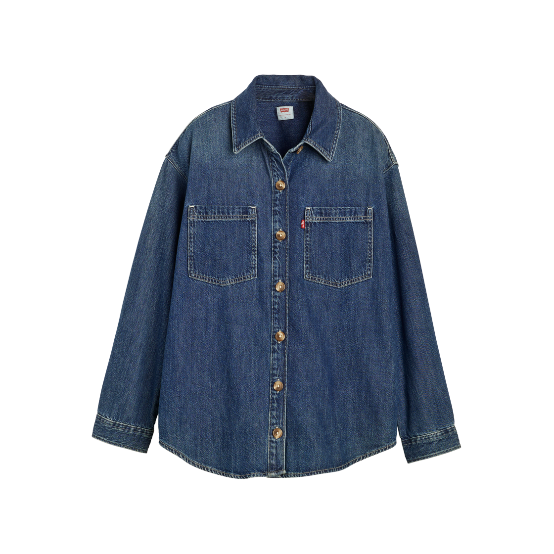 리바이스 아이리스 오버 셔츠 미디엄 인디고(Levi's Iris Over Shirt)