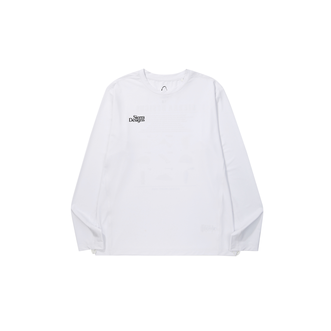 N5323SRL84WHT SIERRA DESIGNS CHILL LITE Askine Gear Archive Long Sleeve WHITE