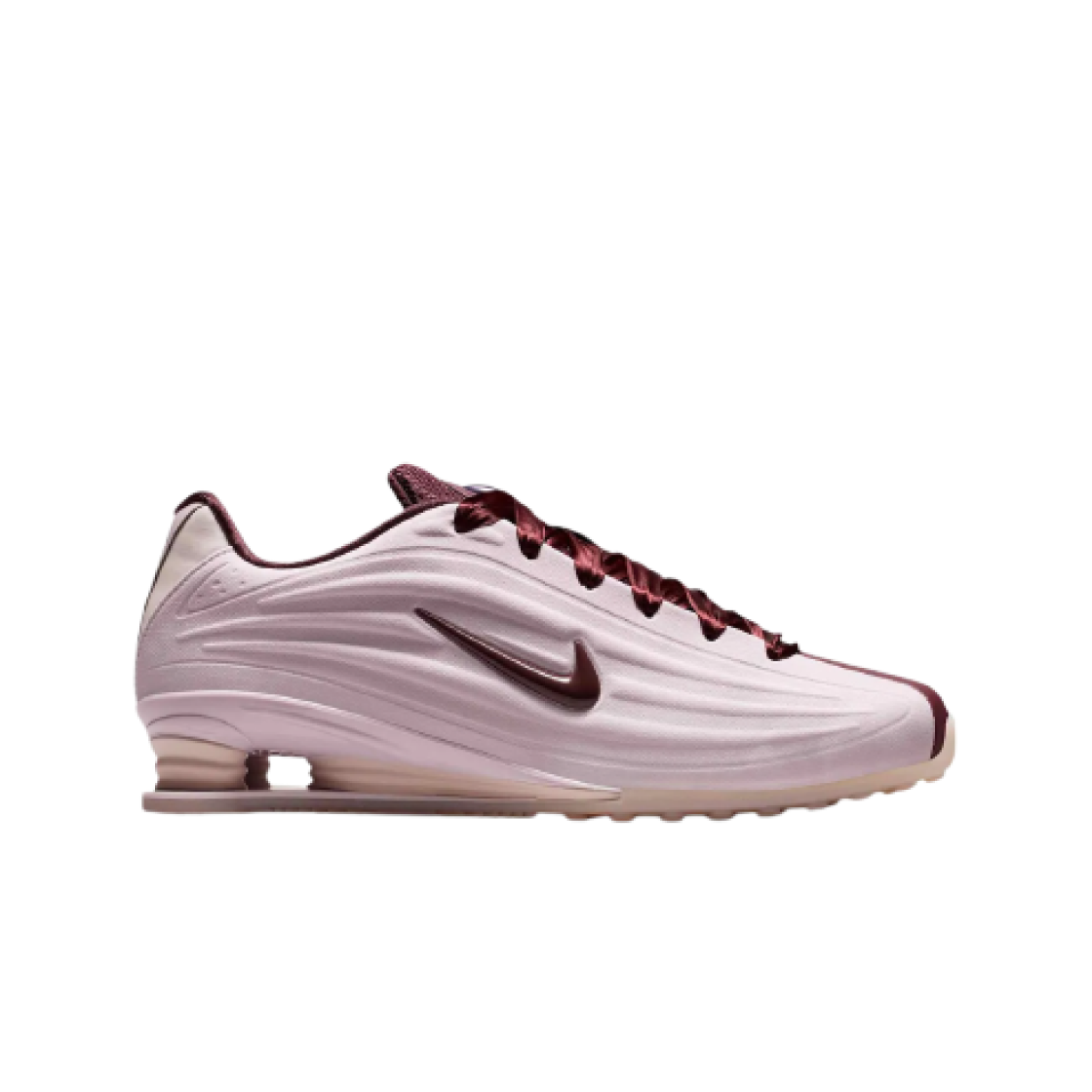 (W) 나이키 샥스 Z SE 파티클 로즈 버건디 크러쉬((W) Nike Shox Z SE Particle Rose Burgundy Crush) - 1