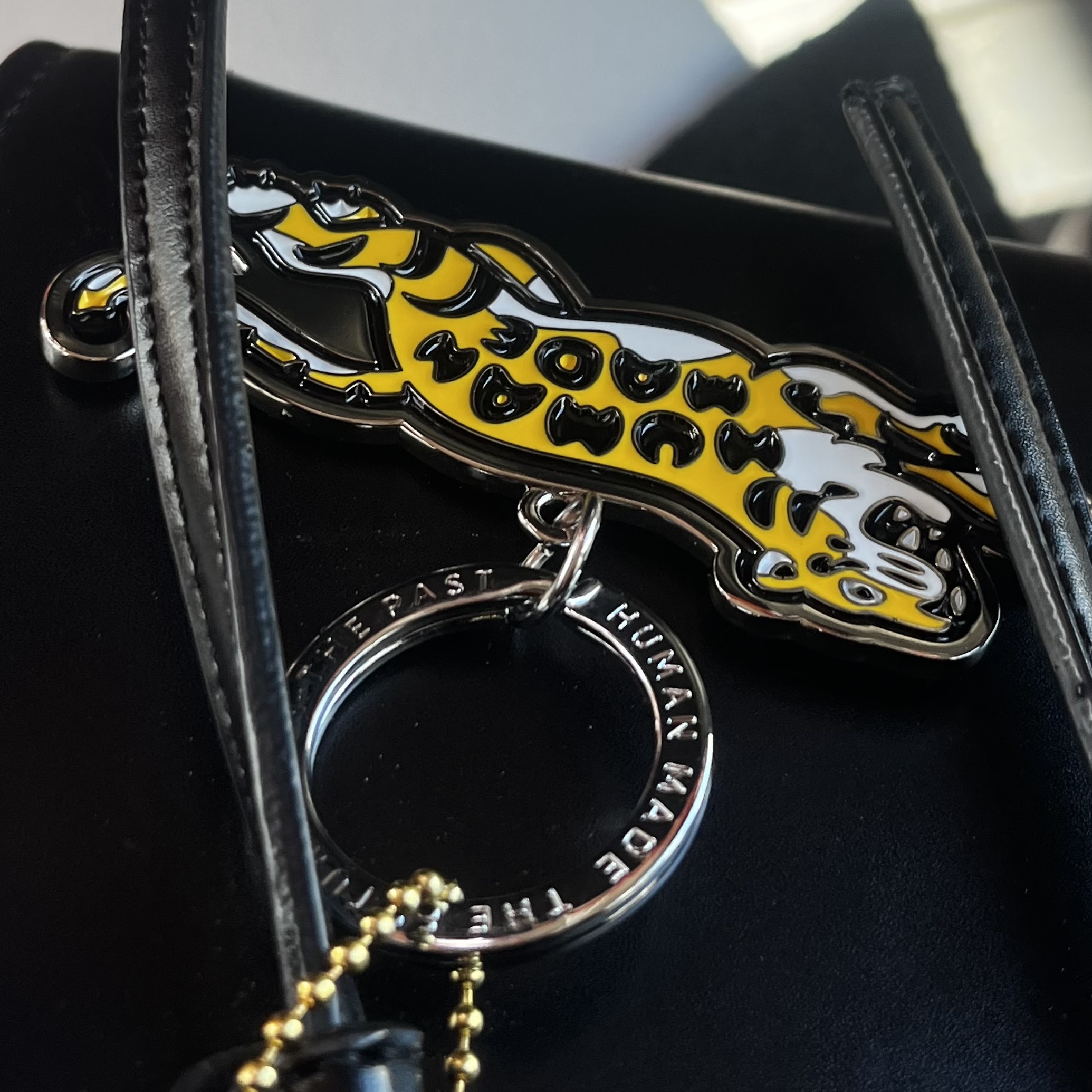 Human Made Animal Keychain #2 Silver 착용 스타일